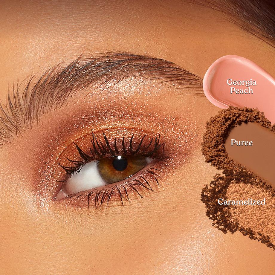 Too Faced  Sweet Peach Eye Shadow Palette - Lidschattenpalette mit Creme- und Pudertexturen 