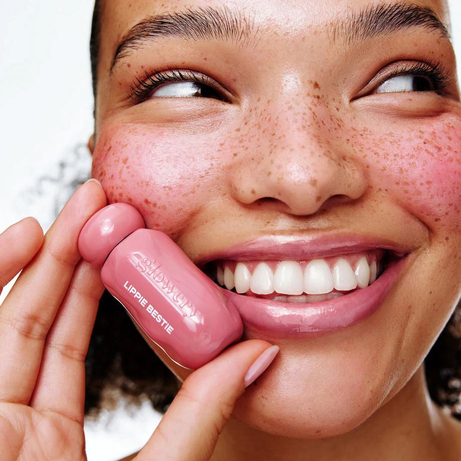 GLOWERY  Lippie Bestie - Feuchtigkeitsspendendes Lippenöl mit Spiegeleffekt 