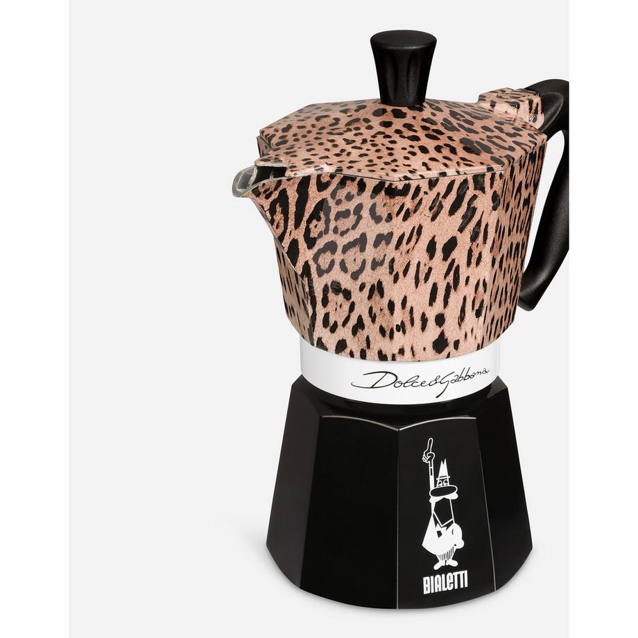 BIALETTI Cafetière Moka Express 6T D&G Leopardo 