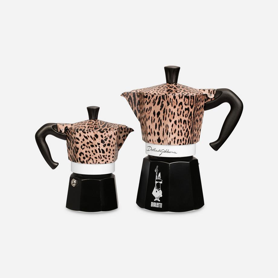 BIALETTI Cafetière Moka Express 6T D&G Leopardo 