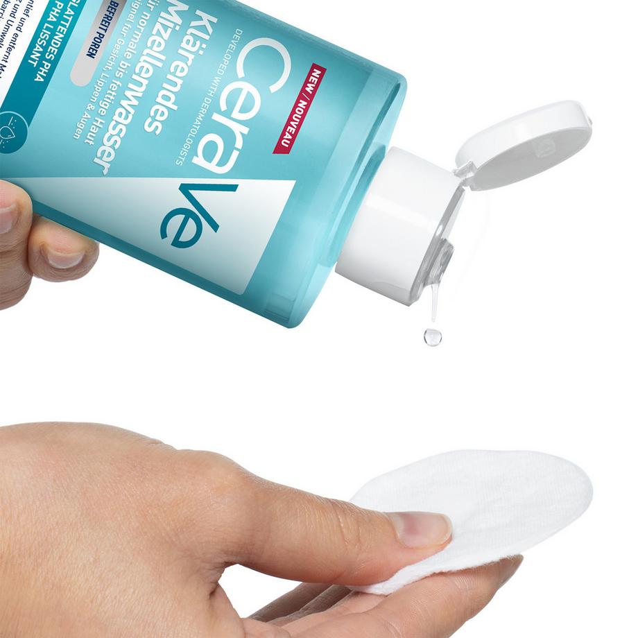 CeraVe  Klärendes Mizellenwasser entfernt Make-up und befreit verstopfte Poren 
