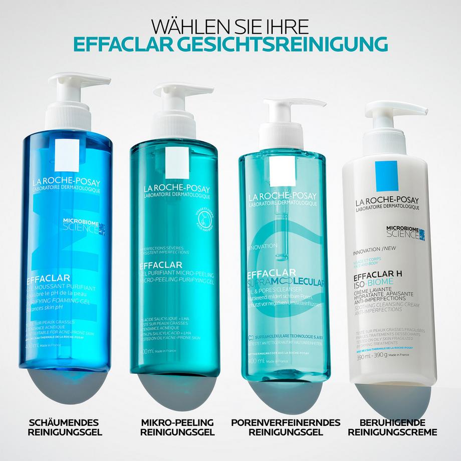 LA ROCHE POSAY  Effaclar Supramolecular Care Gel detergente 