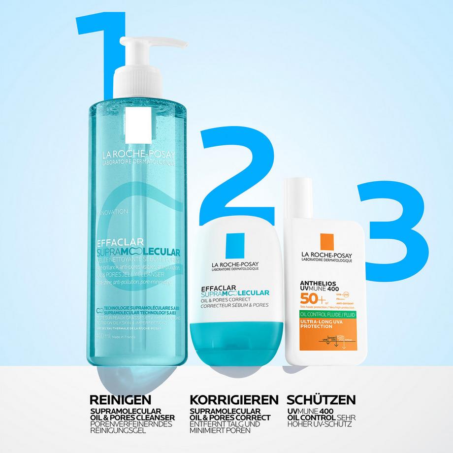 LA ROCHE POSAY  Effaclar Supramolecular Care Gel detergente 