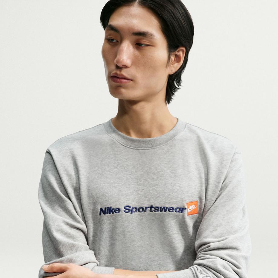 NIKE M NK CLUB FT CREW PLAY Sweat-shirt 