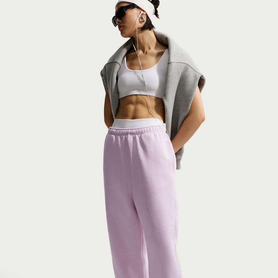 NIKE W NK STDO FLC MW HR OS CFF PNT Trainerhose 