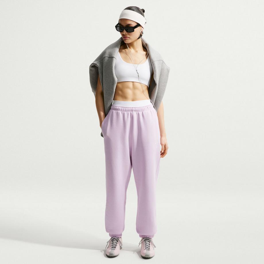 NIKE W NK STDO FLC MW HR OS CFF PNT Trainerhose 