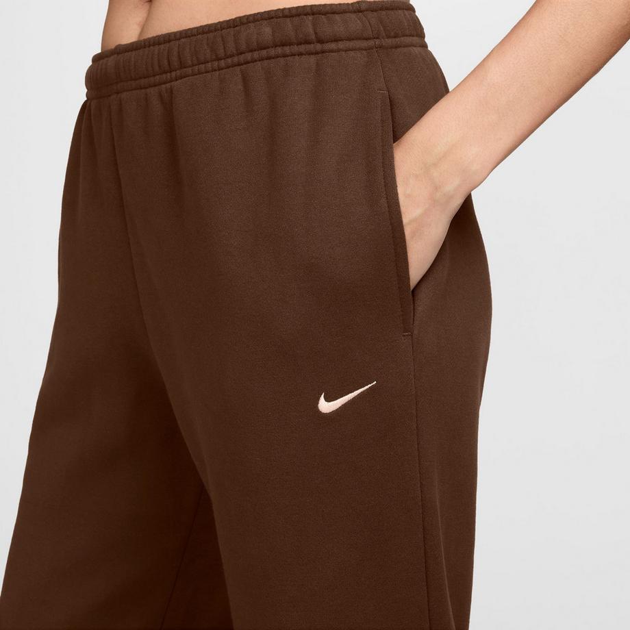 NIKE W NK STDO FLC MW MR STD OH PNT Pantalon de survêtement 