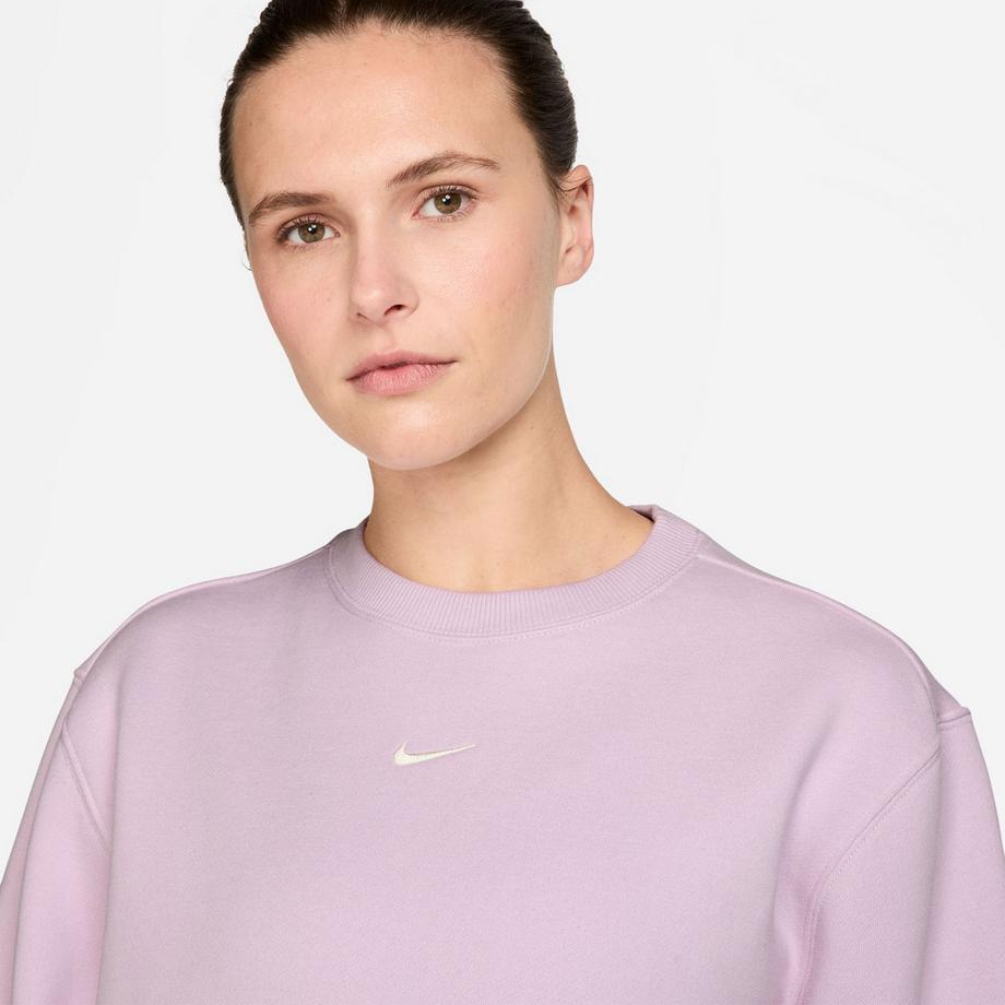 NIKE W NK STDO FLC MW STD CREW Sweat-shirt 