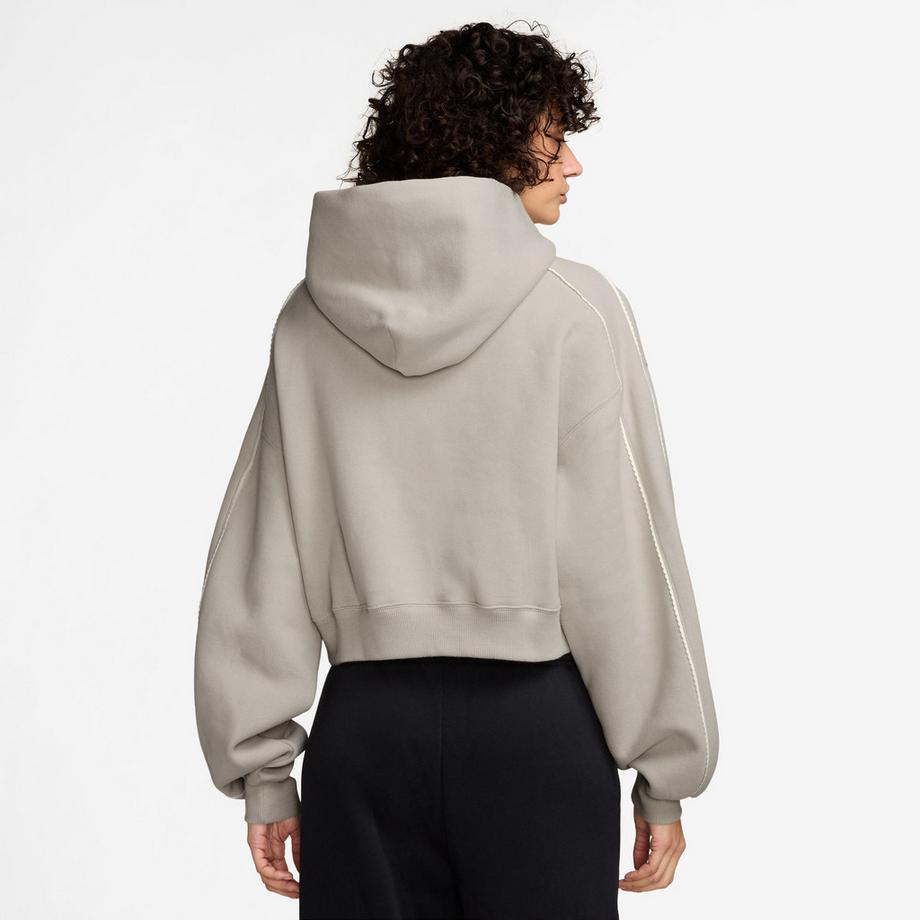 NIKE W NK STDO FLC MW CRP SCLOP HDY Hoodie 