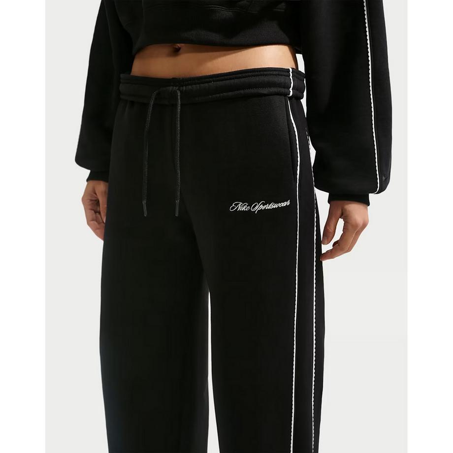 NIKE W NK STDO FLC MW MR SCALLOP WL Pantalon de survêtement 
