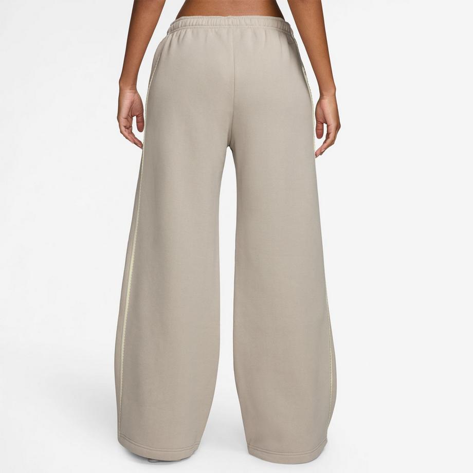 NIKE W NK STDO FLC MW MR SCALLOP WL Pantalon de survêtement 