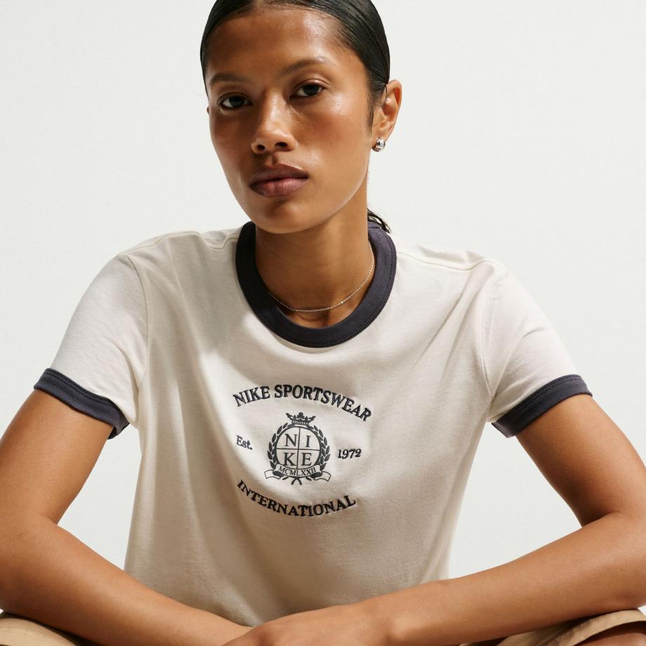 NIKE W NSW NK CLB  RNGR TEE CRST T-shirt 