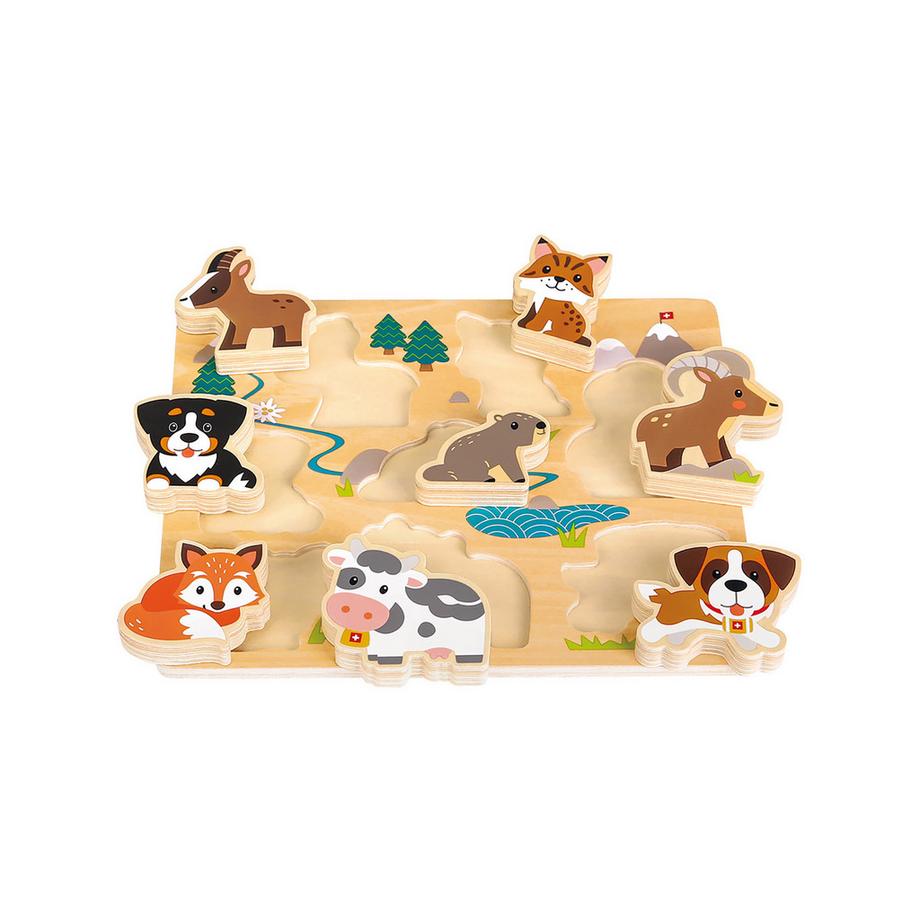 Toodo  Swiss Animals Puzzle 