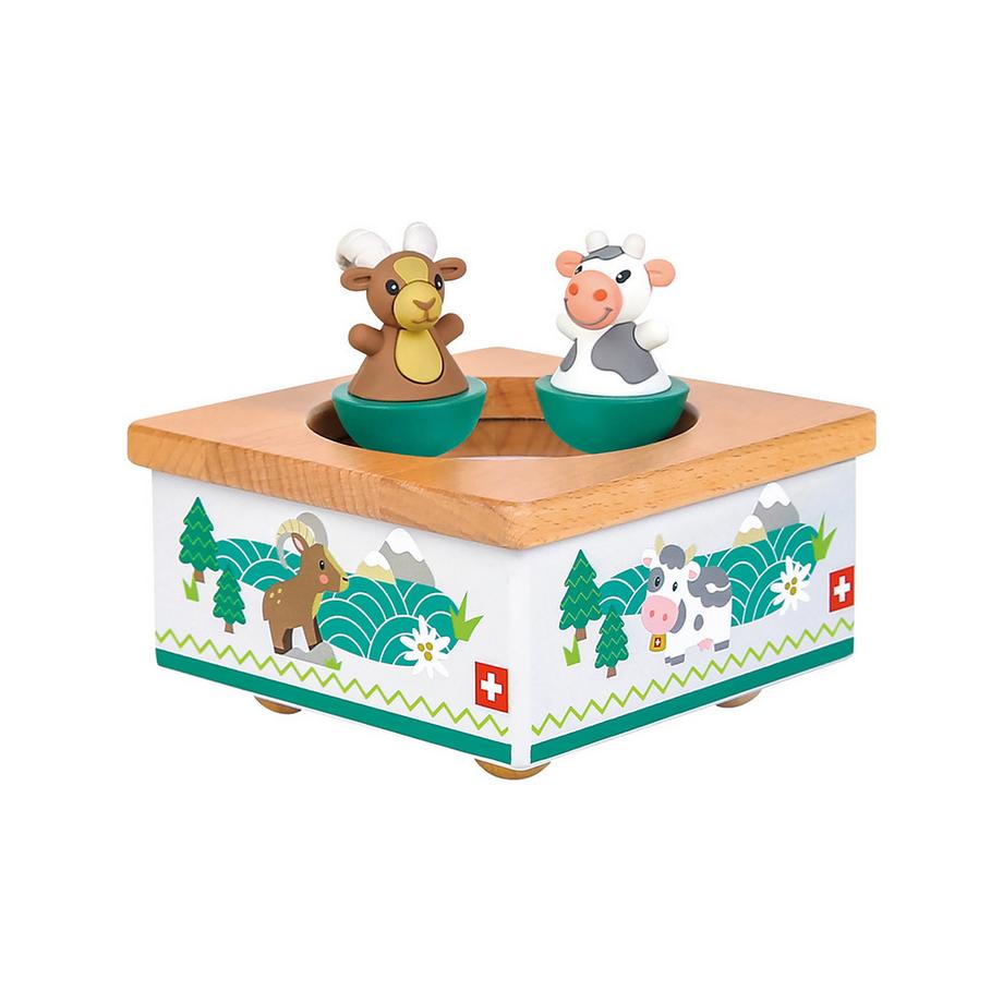 Swiss Animal boîte à musique