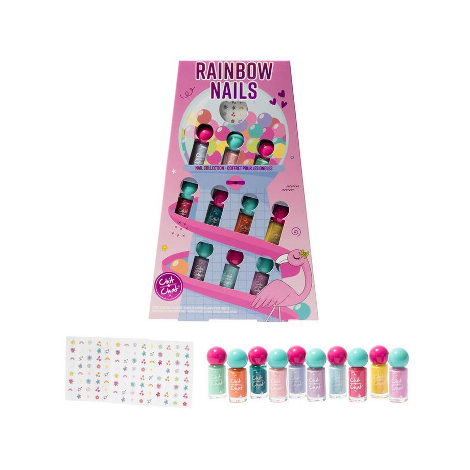 Rainbow Nails