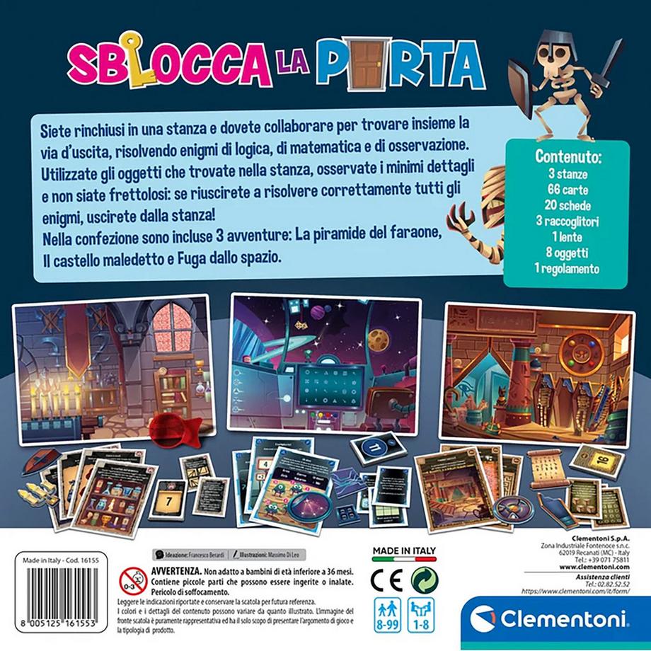 Clementoni  Sblocca la porta, italiano 