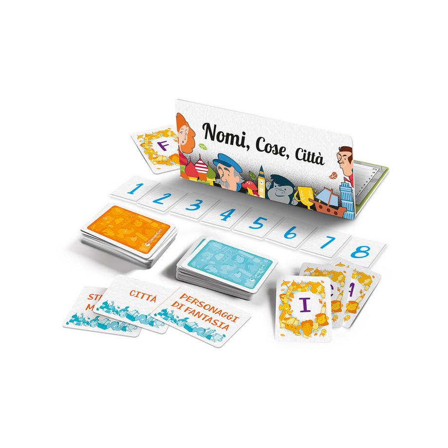 Clementoni  Nomi, Cose, Città, italien 