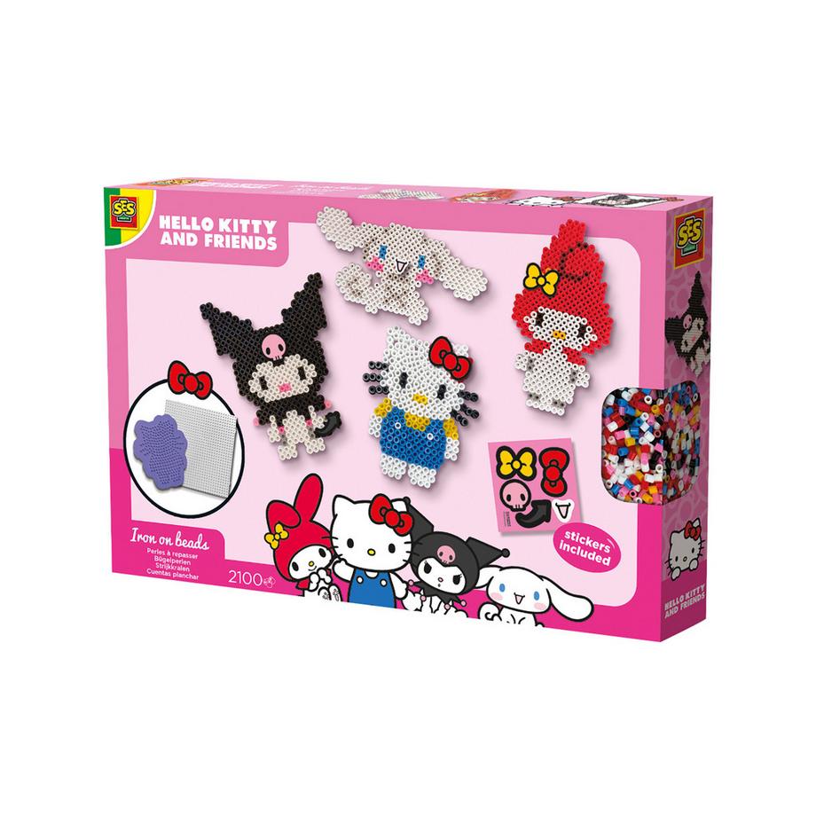 Hello Kitty Bügelperlen Freunde