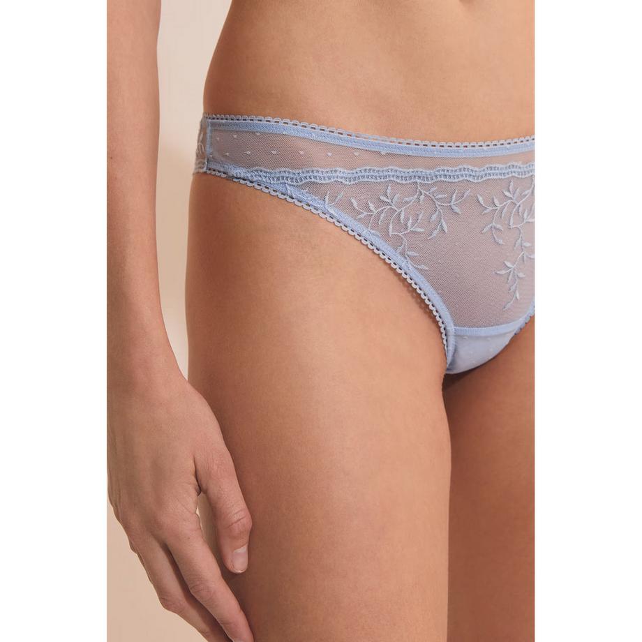 Etam Bestickter Tanga  