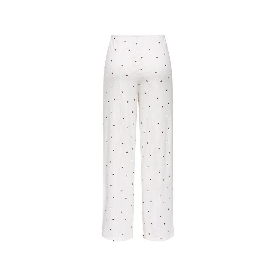 Only Lingerie Pantalon loungewear à motif cœur  