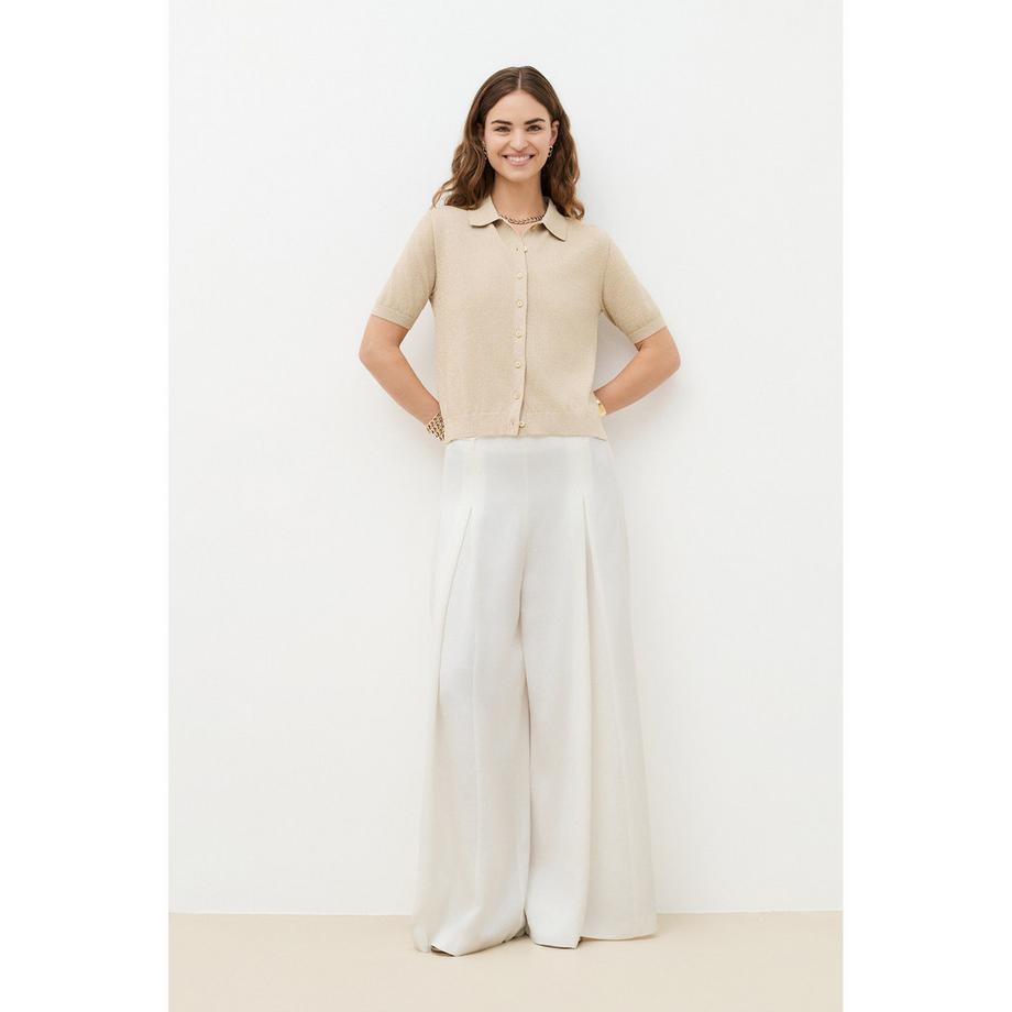 Caroll Kurzarm Polo Pullover  