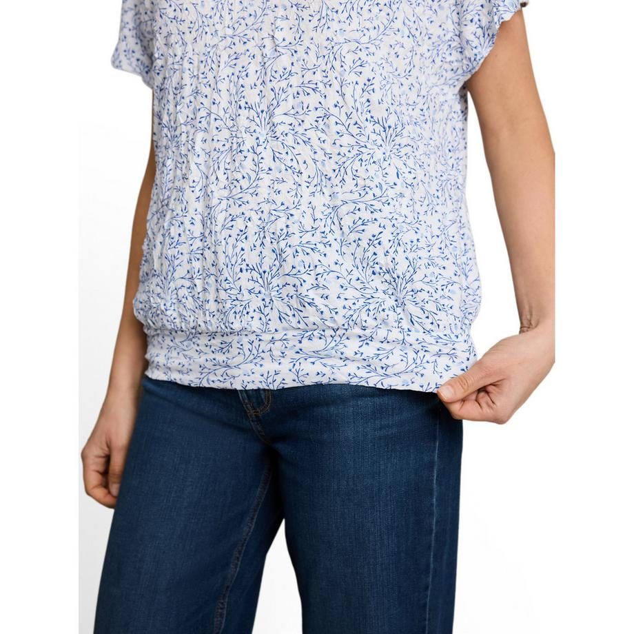 TOM TAILOR Bedrucktes V-Ausschnitt T-Shirt  