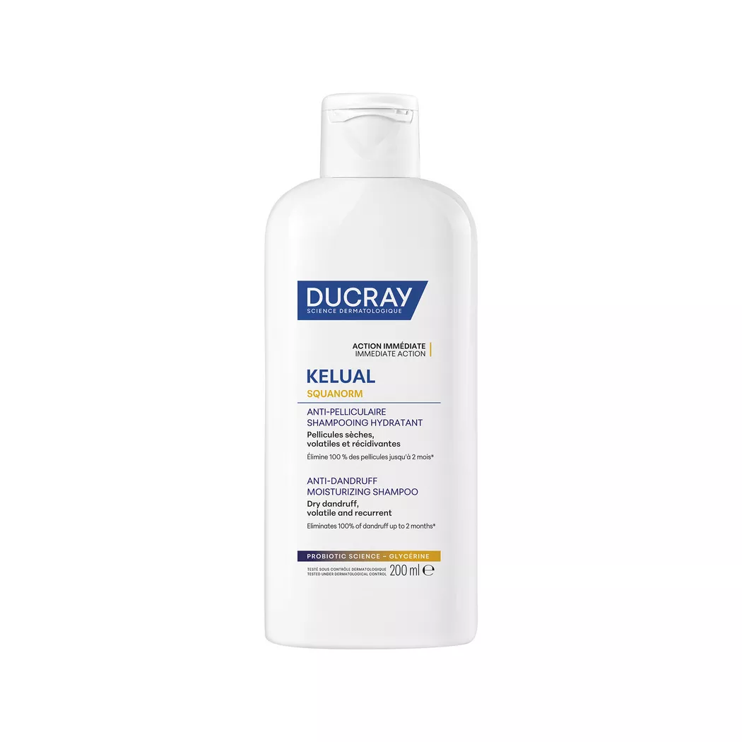 Ducray Kelual Squanorm trockene Schuppen 200 ml Shampoo