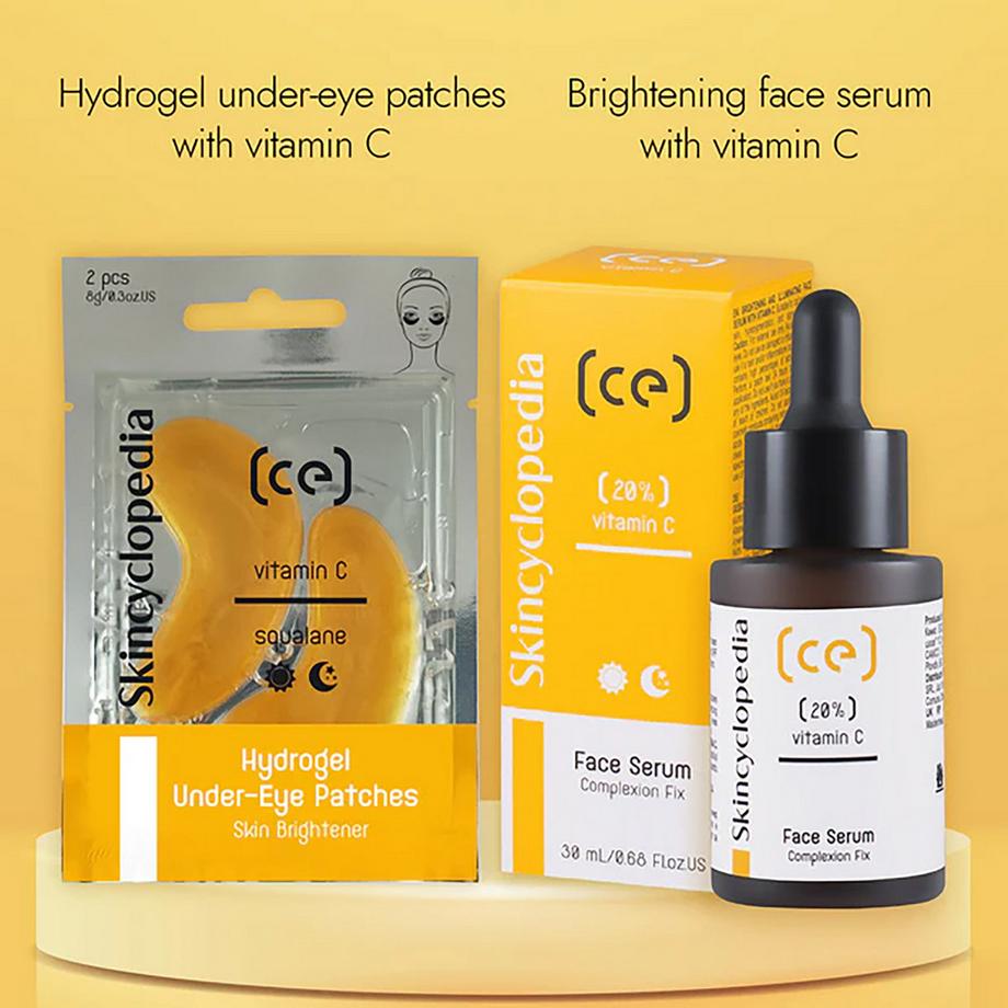 Skincyclopedia  Patchs hydrogel contour des yeux Vitamine C 