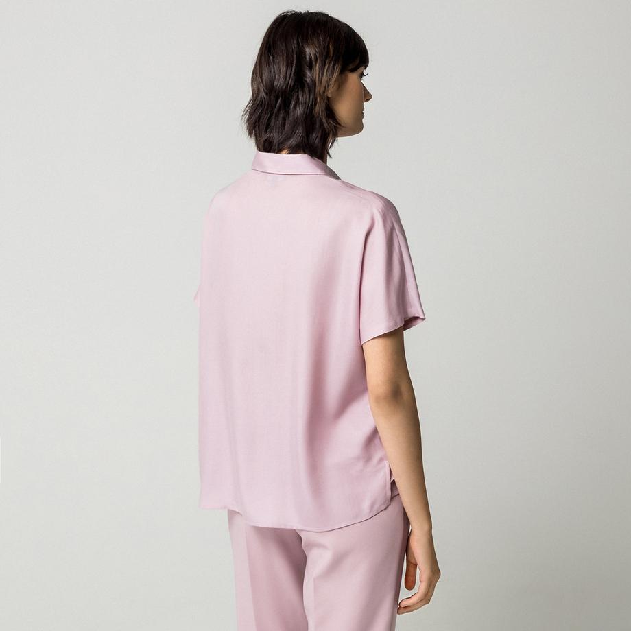 Manor Woman Blouse manches courtes à boutonnage avant  