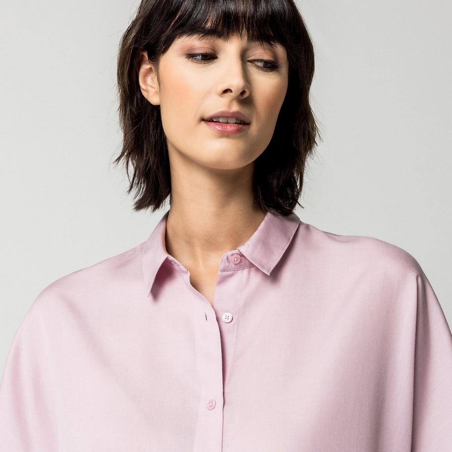 Manor Woman Blouse manches courtes à boutonnage avant  