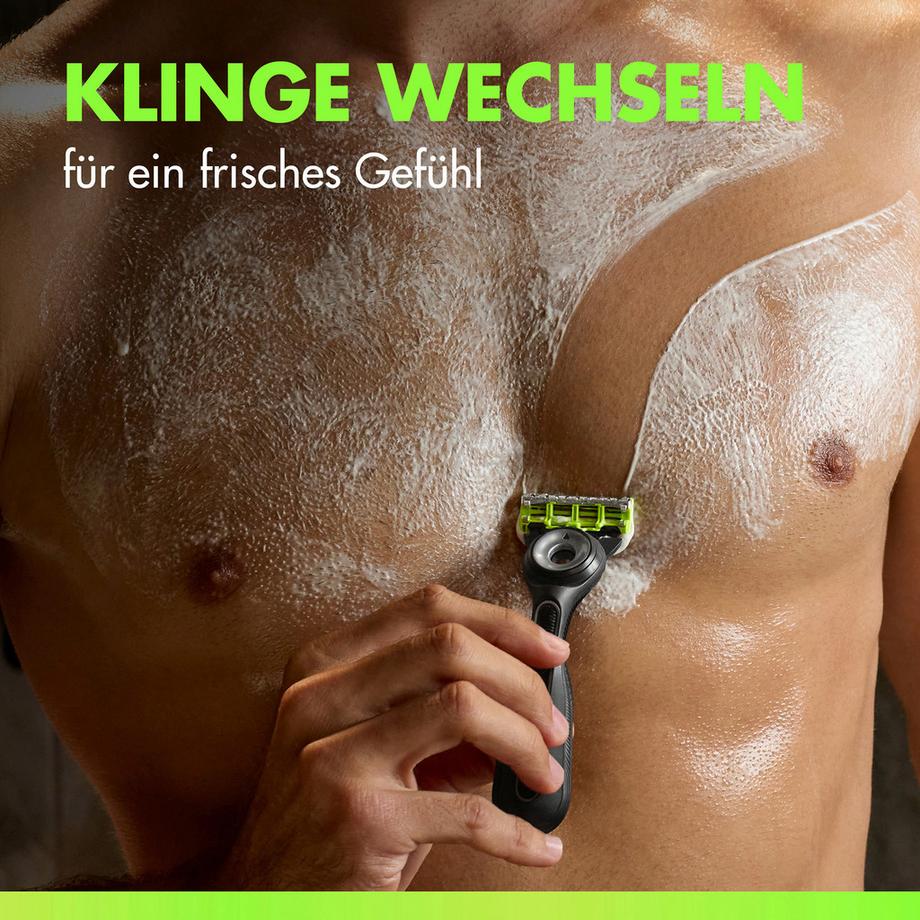 Gillette  Labs Body & Intimate : 6 lames de rechange pour le corps et les parties intimess 