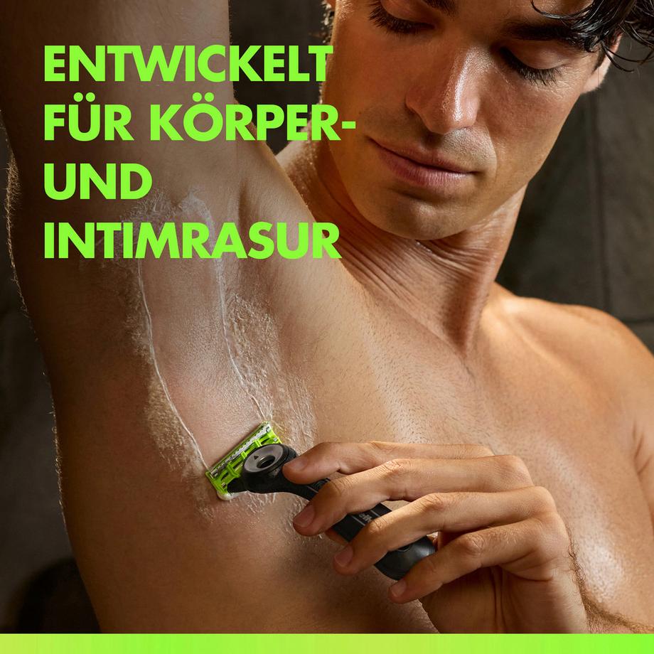 Gillette  Labs Body & Intimate : 6 lames de rechange pour le corps et les parties intimess 