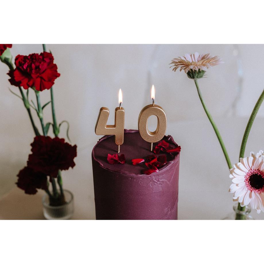 PartyDeco Candela Compleanno numero 0 