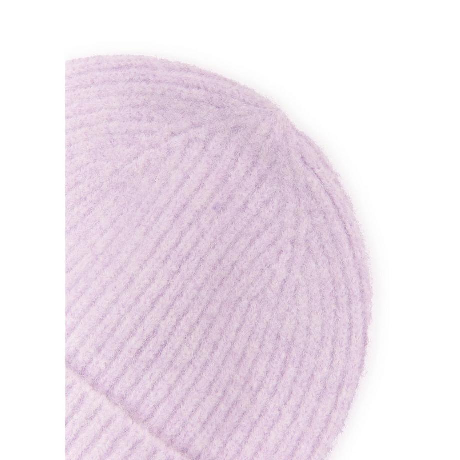 Codello Gerippter Beanie mit Logo Pin  