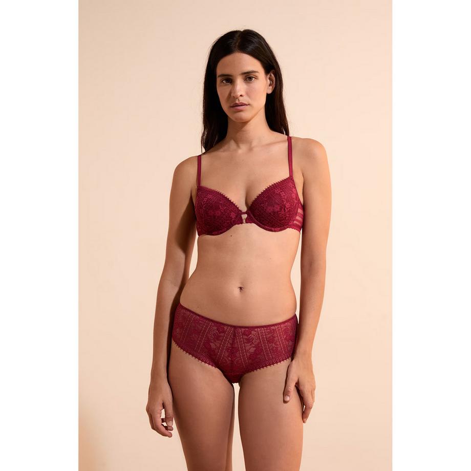 Etam Soutien-gorge en dentelle à motif floral  