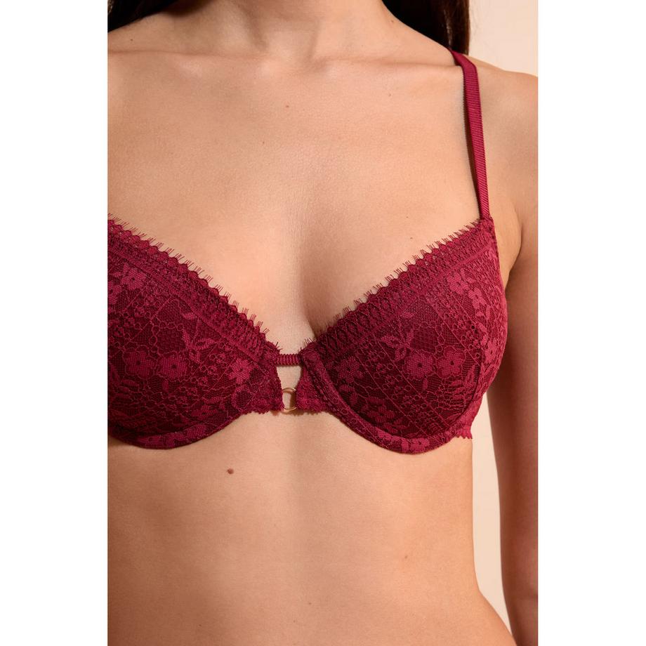 Etam Reggiseno in pizzo con motivo floreale  