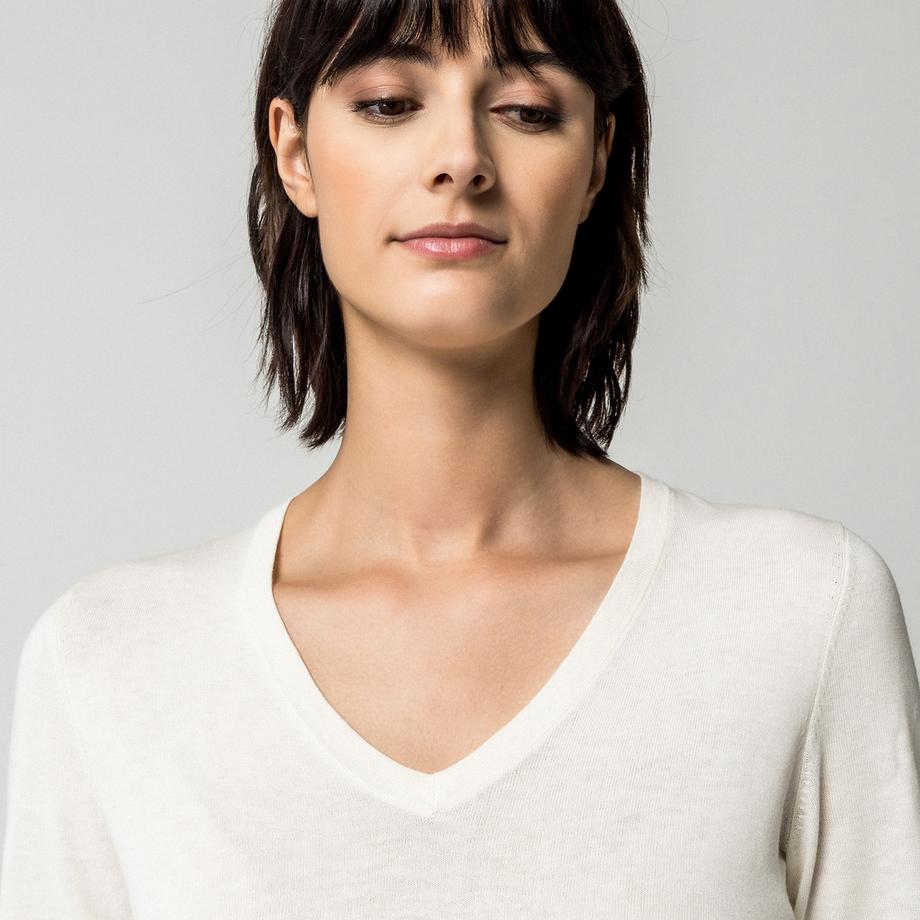 Manor Woman Maglione collo a V  