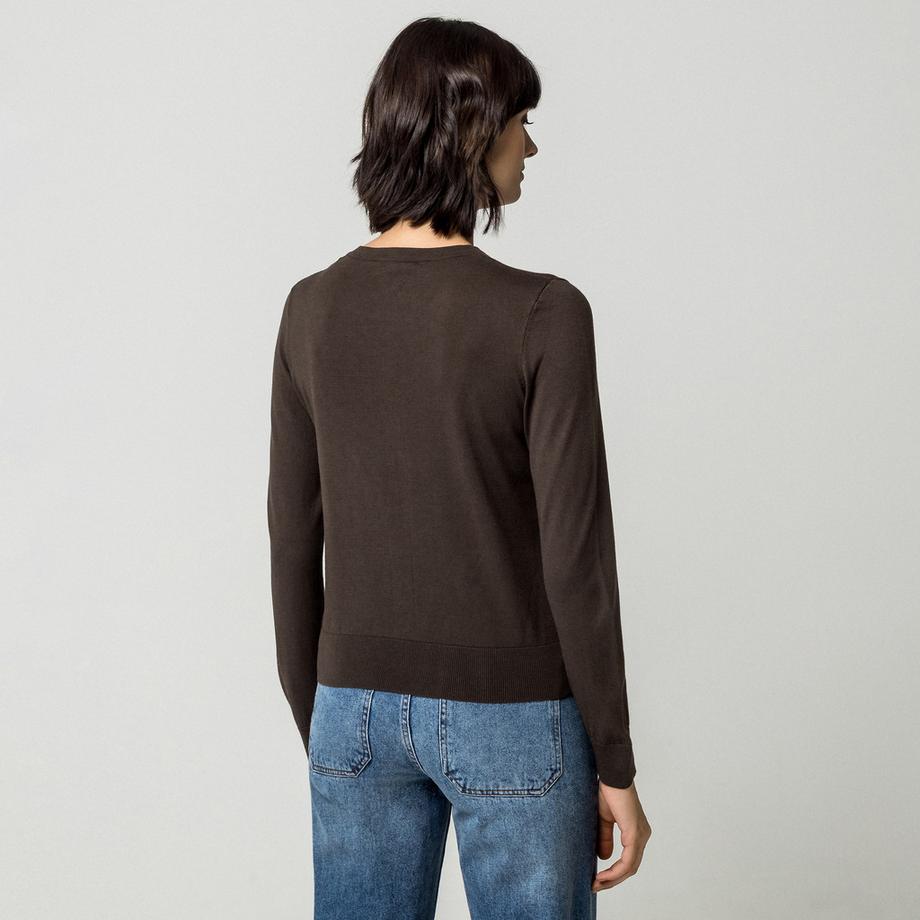 Manor Woman Pullover con bottoni  