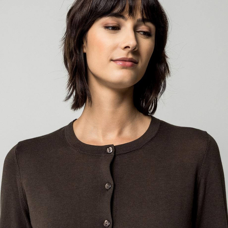 Manor Woman Pullover con bottoni  