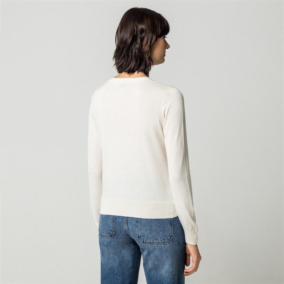 Manor Woman Pullover con bottoni  