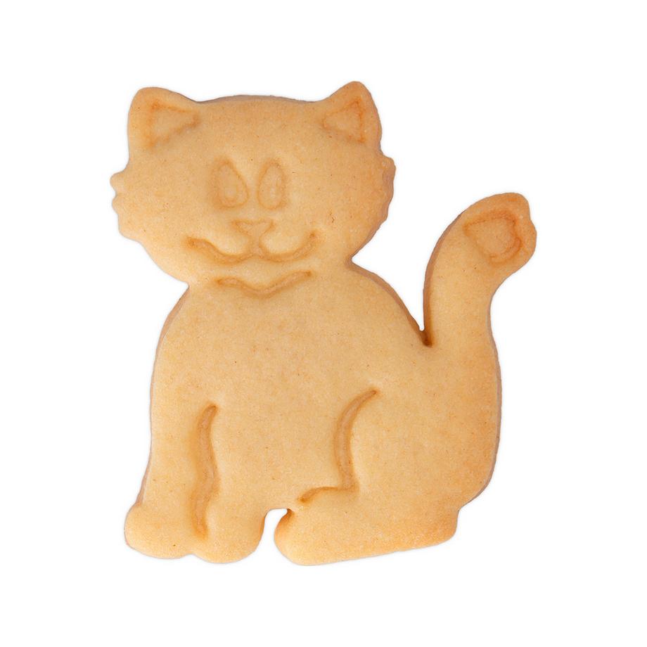 Städter Emporte-pièce Cirque de Noël Chat, avec gaufrage 