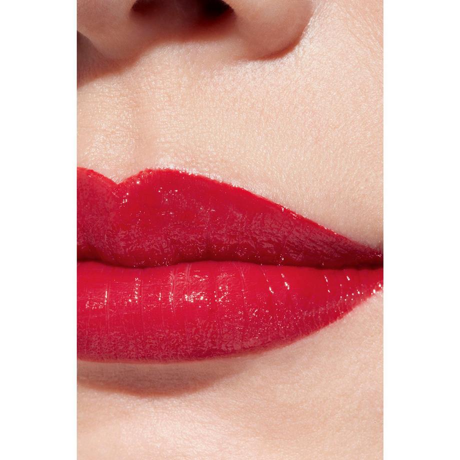 CHANEL ROUGE COCO SATIN LIPSTICK 100 LE ROUGE SATINÉ SOIN HYDRATANT ET LISSANT LONGUE TENUE 