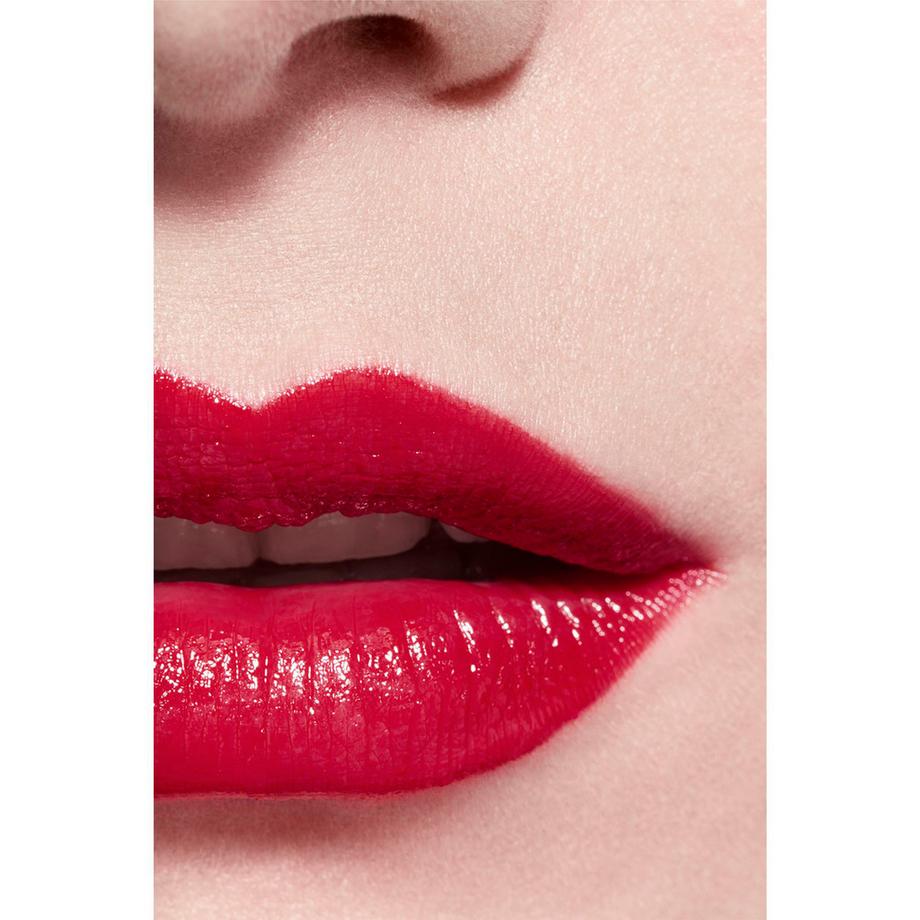 CHANEL ROUGE COCO SATIN LIPSTICK 100 LE ROUGE SATINÉ SOIN HYDRATANT ET LISSANT LONGUE TENUE 
