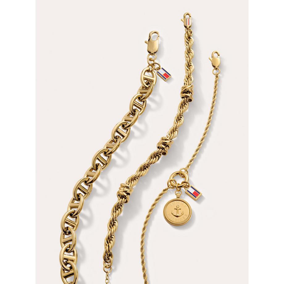 TOMMY HILFIGER CHARMS Bracelet chaînette 
