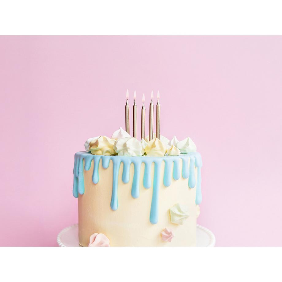 PartyDeco Set bougies gâteau  