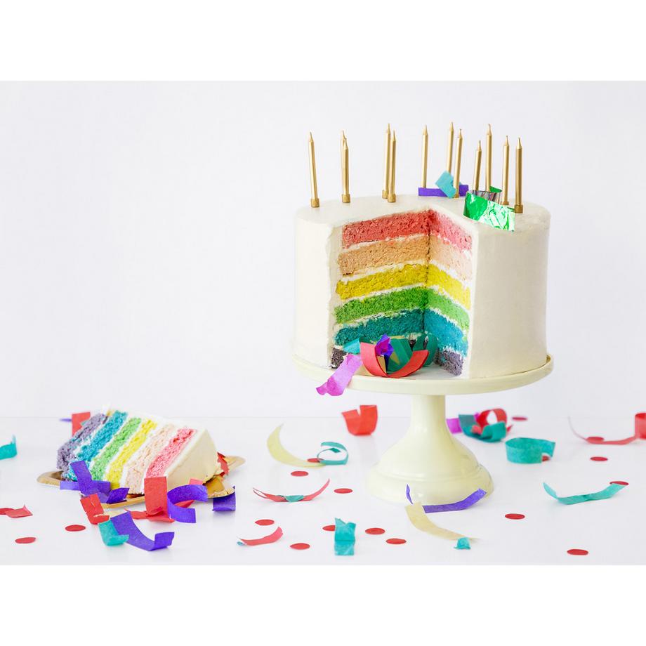 PartyDeco Set bougies gâteau  