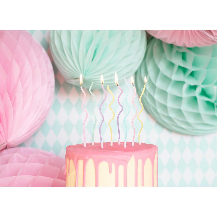 PartyDeco Set bougies gâteau Curl 