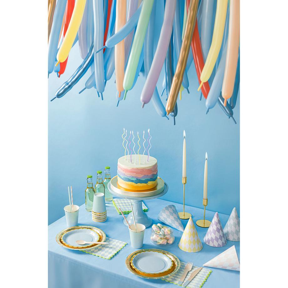 PartyDeco Set bougies gâteau Curl 