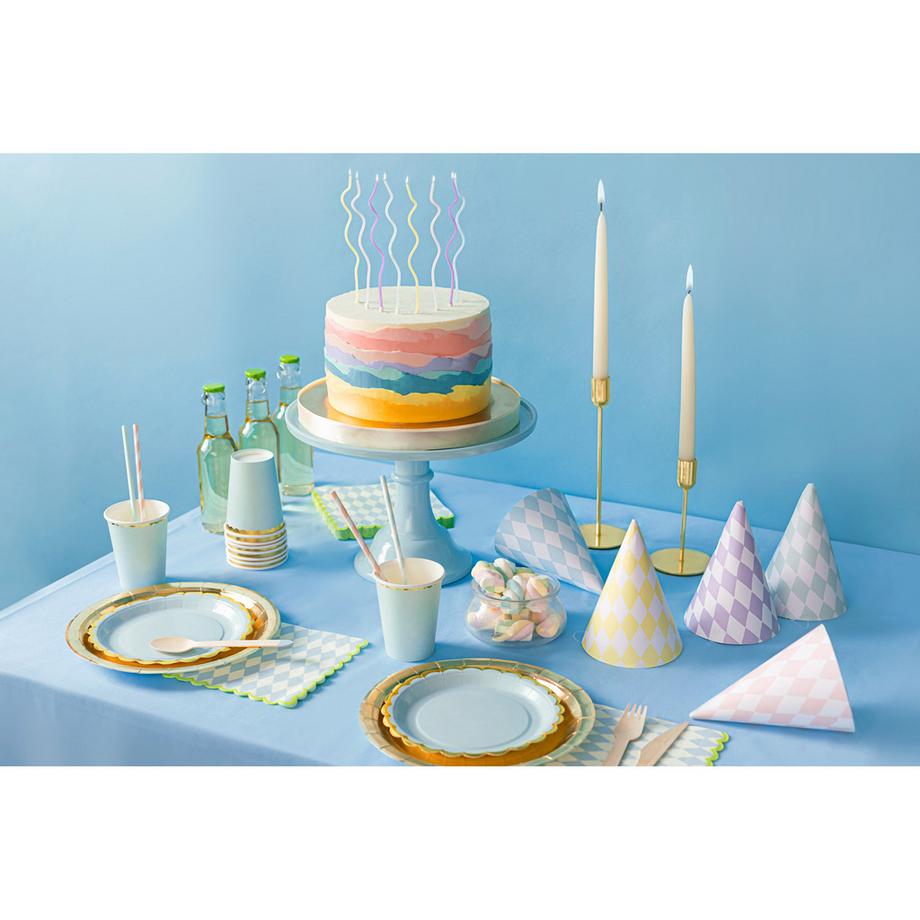 PartyDeco Set bougies gâteau Curl 