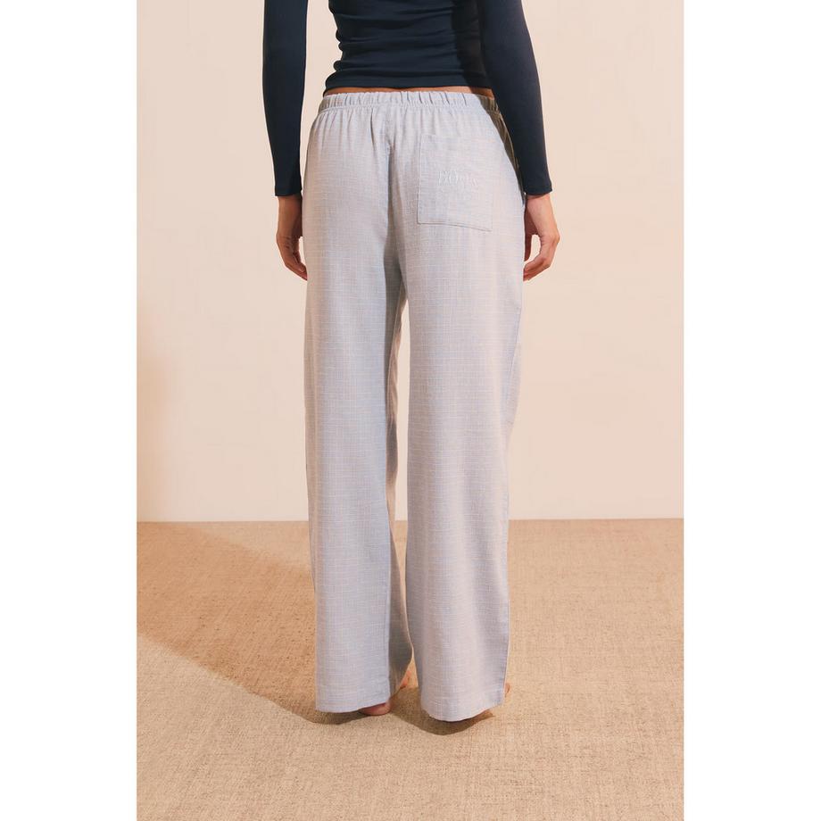 Etam Pantalon de pyjama à carreaux avec cordon de serrage  